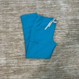 FIGS - Small Petite SP Teal Green Yola scrub pants - NWOT